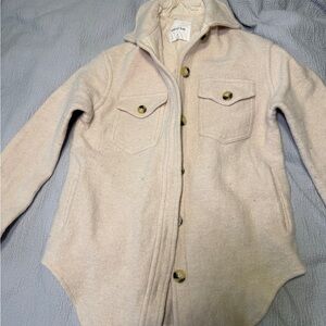 Wilfred Cream Fleece Jacket